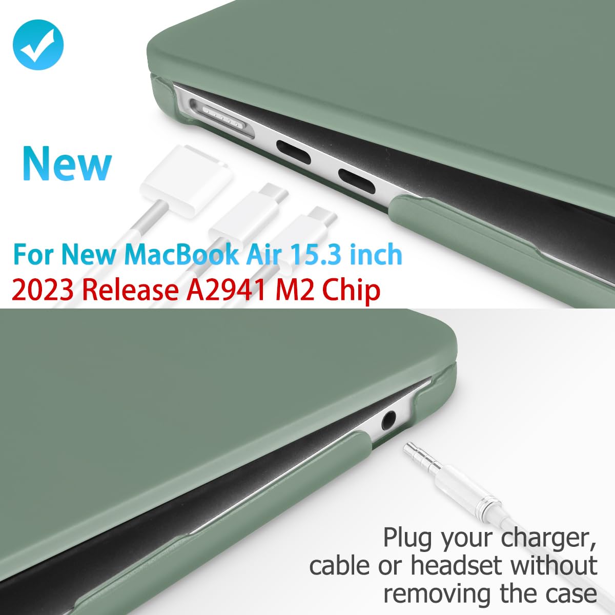 15-inch-air-2023-macbook-air-matte-case-a2941-m2-chip-hard-shell-case-keyboard-cover-midnight-green www.mallsonline.com.au