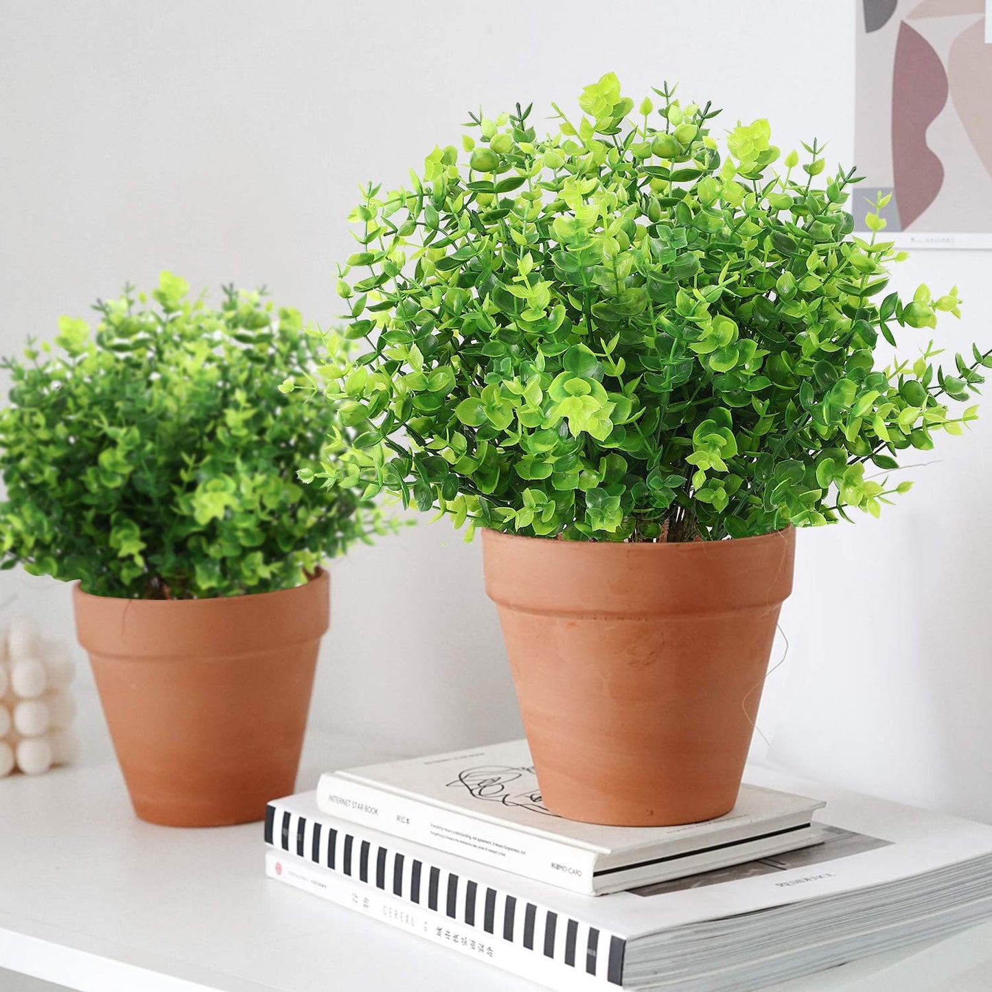 2-pack-fake-plants-faux-artificial-eucalyptus-plants-home-garden-window-office-wedding-decoration www.mallsonline.com.au