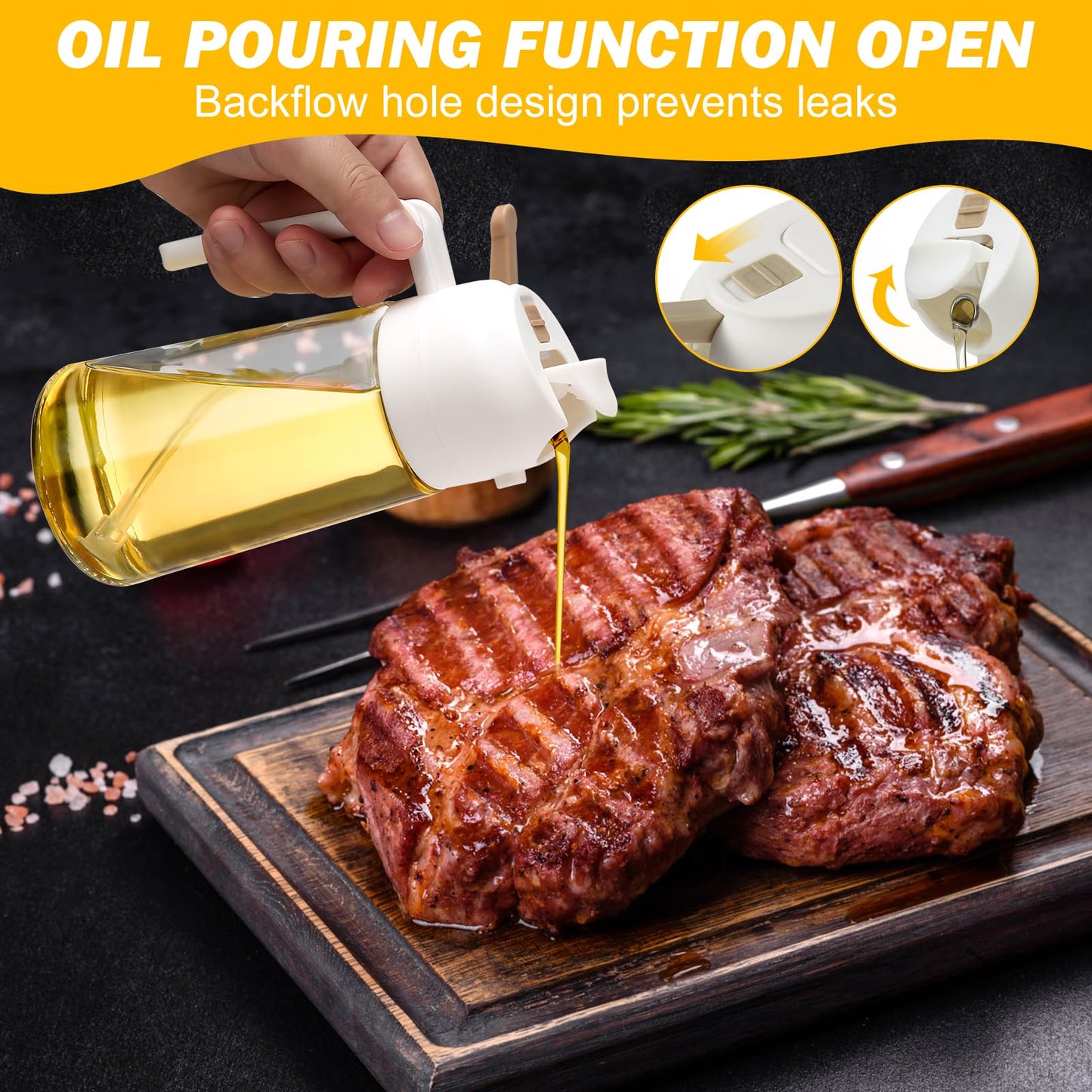 600ml-2-in-1-glass-oil-sprayer-dispenser-kitchen-sprayz-cooking-baking-oil-bottle-bbq-spray-white at www.mallsonline.com.au