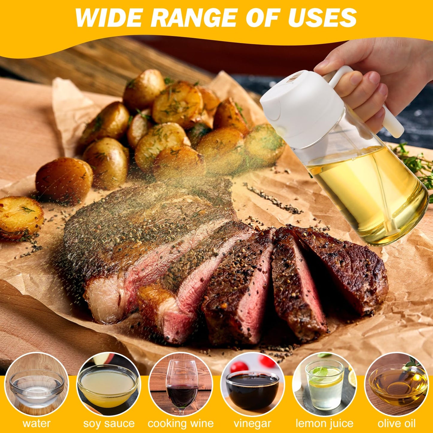 600ml-2-in-1-glass-oil-sprayer-dispenser-kitchen-sprayz-cooking-baking-oil-bottle-bbq-spray-white at www.mallsonline.com.au