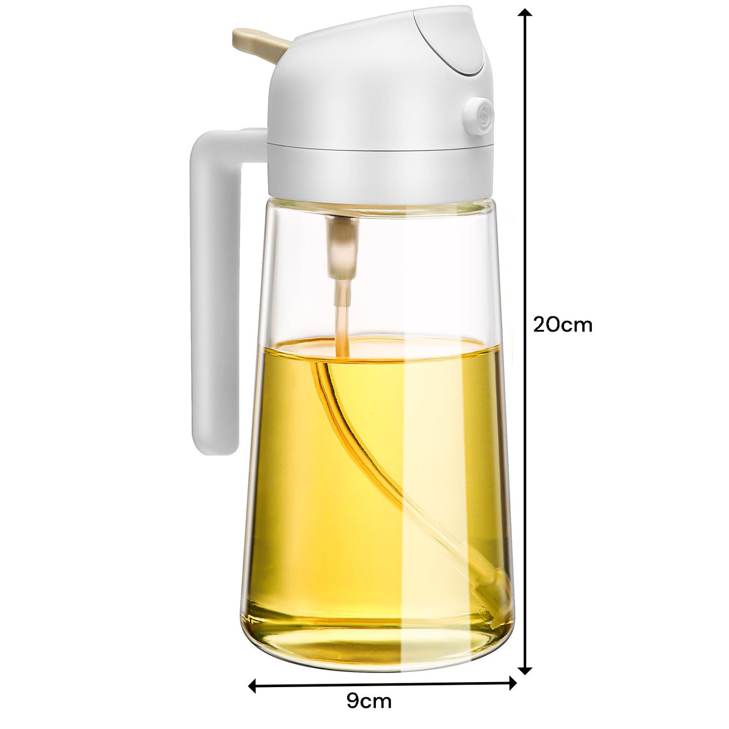 600ml-2-in-1-glass-oil-sprayer-dispenser-kitchen-sprayz-cooking-baking-oil-bottle-bbq-spray-white www.mallsonline.com.au