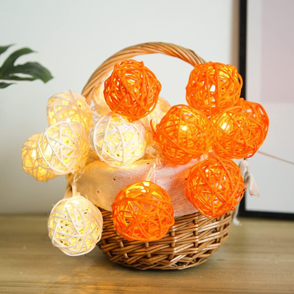 1-set-of-orange-n-white-5cm-rattan-cane-50-ball-battery-powered-long-5m-string-lights-christmas-gift-home-wedding-party-bedroom-decoration-table-centrepiece www.mallsonline.com.au