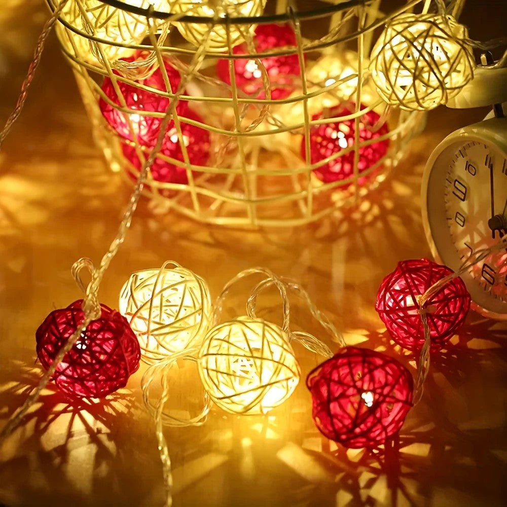1-set-of-red-and-white5cm-rattan-cane-20-ball-battery-powered-3m-string-lights-christmas-gift-home-wedding-party-bedroom-decoration-table-centrepiece www.mallsonline.com.au