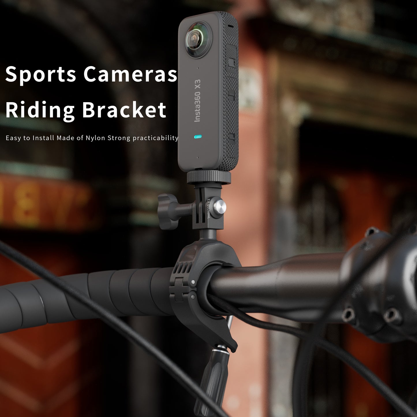 startrc-bike-camera-handlebar-mount-aluminum-alloy-plastic-motorcycle-dji-insta www.mallsonline.com.au