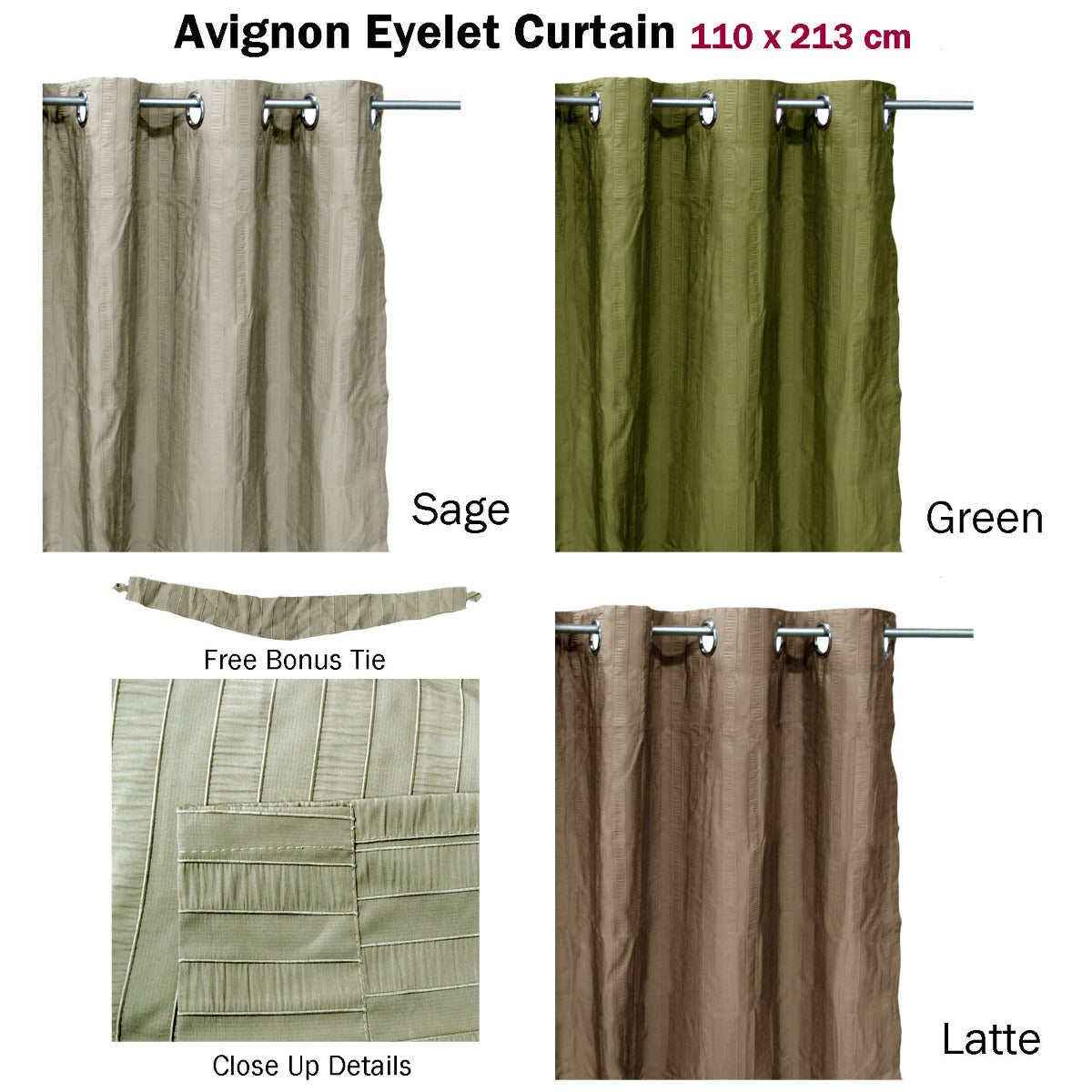 one-piece-of-avignon-unlined-eyelet-curtain-110-x-213cm-sage www.mallsonline.com.au