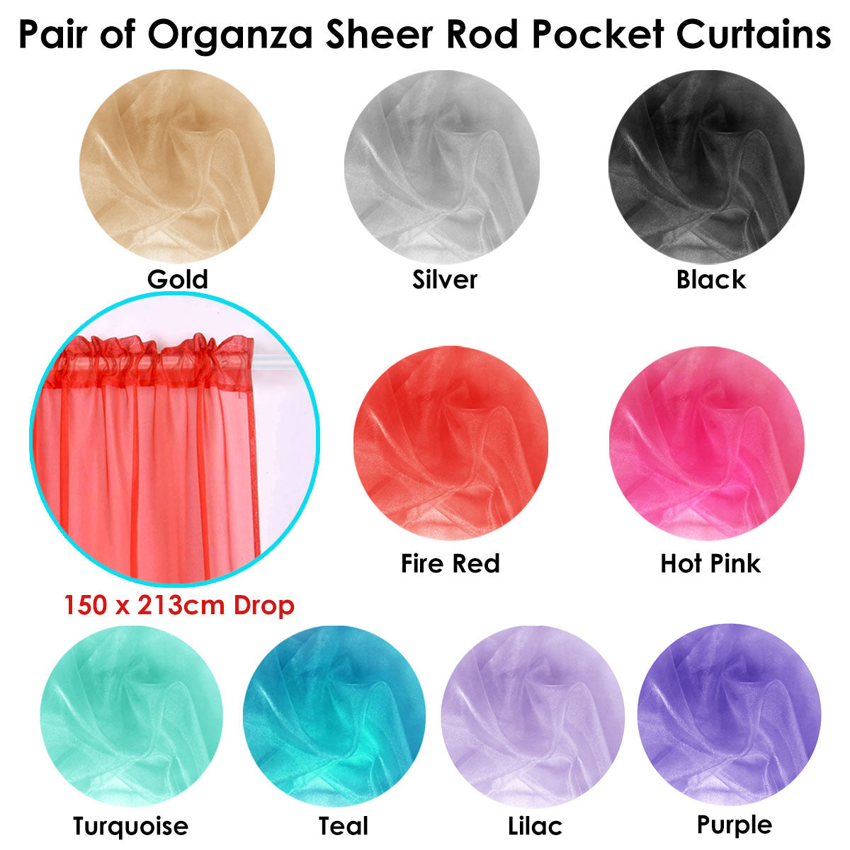 pair-of-organza-sheer-rod-pocket-curtains-fire-red www.mallsonline.com.au