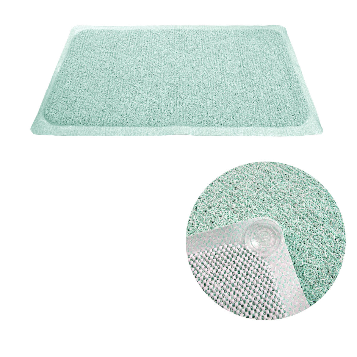 loofah-shower-mat-green www.mallsonline.com.au