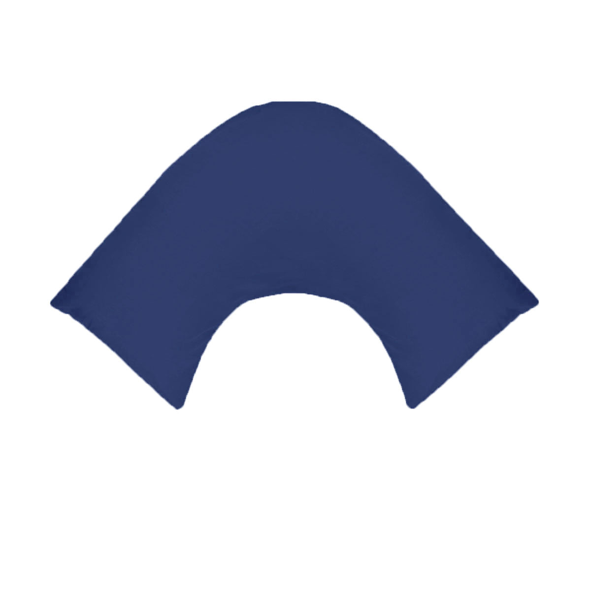 280tc-polyester-cotton-v-shape-pillowcase-navy www.mallsonline.com.au