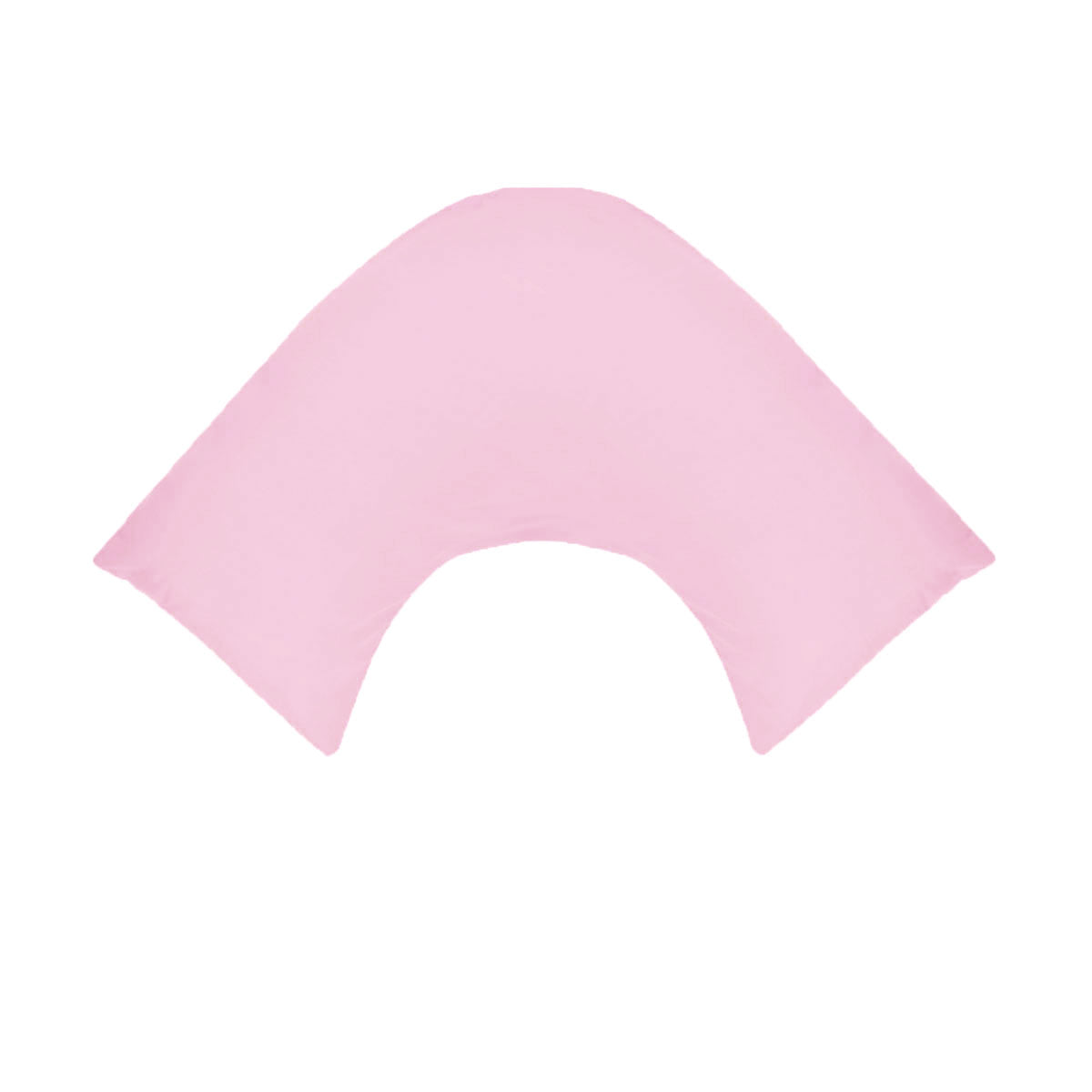 280tc-polyester-cotton-v-shape-pillowcase-pink www.mallsonline.com.au
