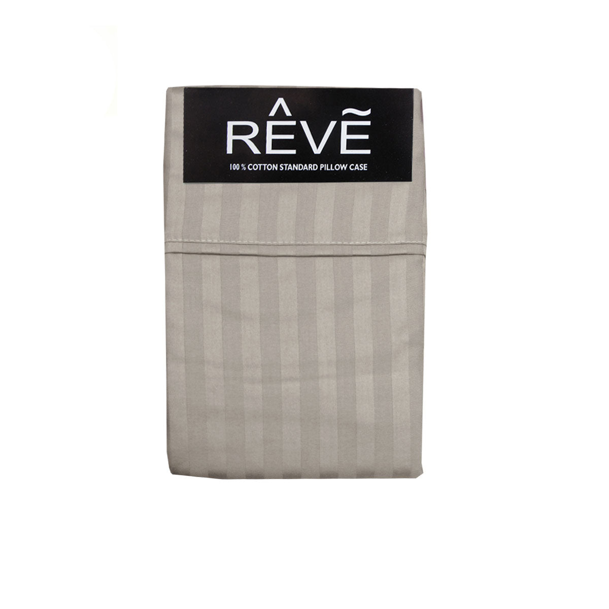 pair-of-reve-100-cotton-standard-pillowcases-48-x-74-cm-narrow-stripe-taupe www.mallsonline.com.au