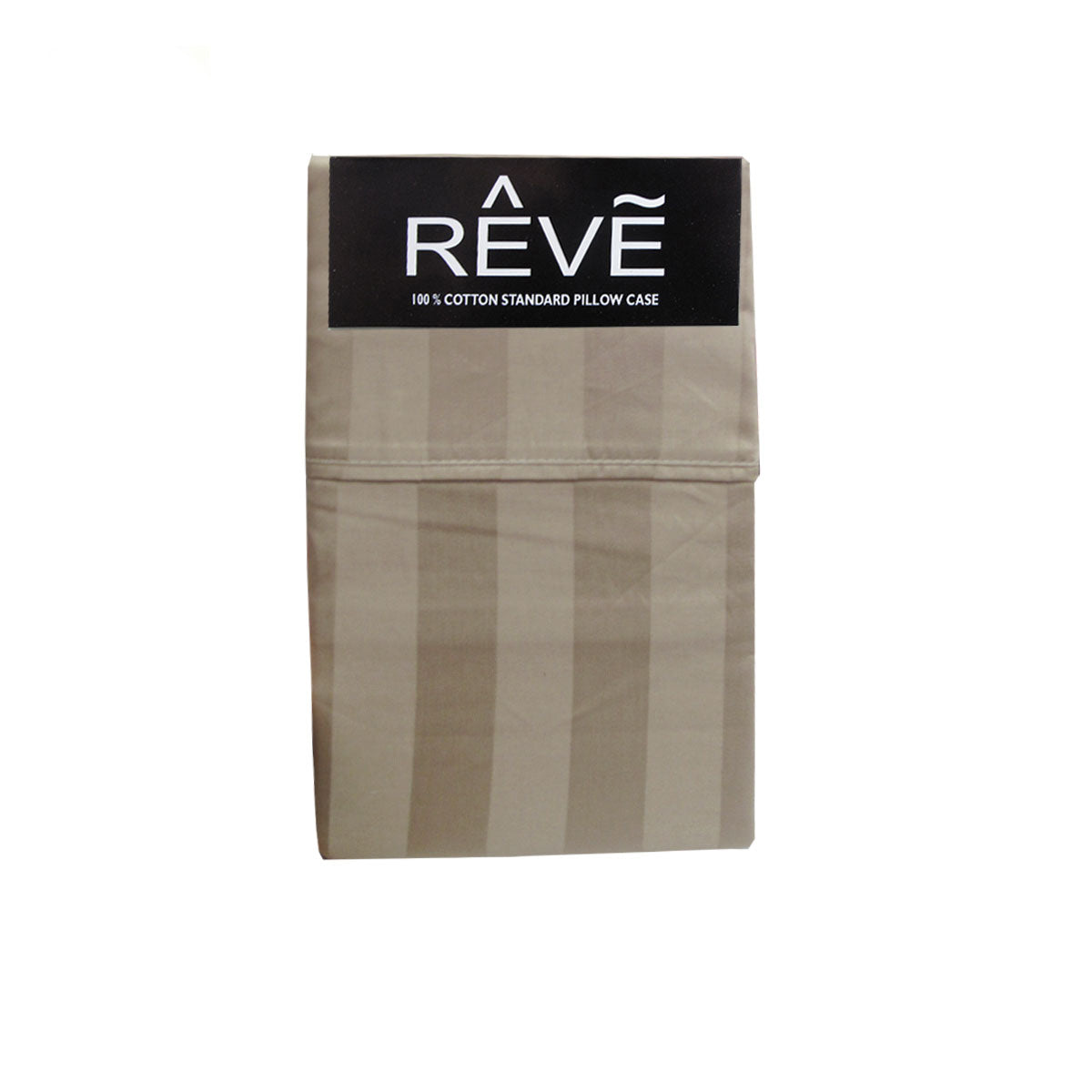 pair-of-reve-100-cotton-standard-pillowcases-48-x-74-cm-wide-stripe-taupe www.mallsonline.com.au