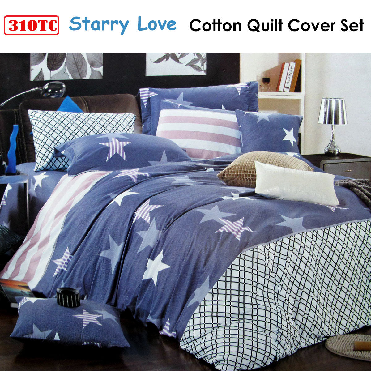 310tc-starry-love-cotton-printed-quilt-cover-set-single www.mallsonline.com.au