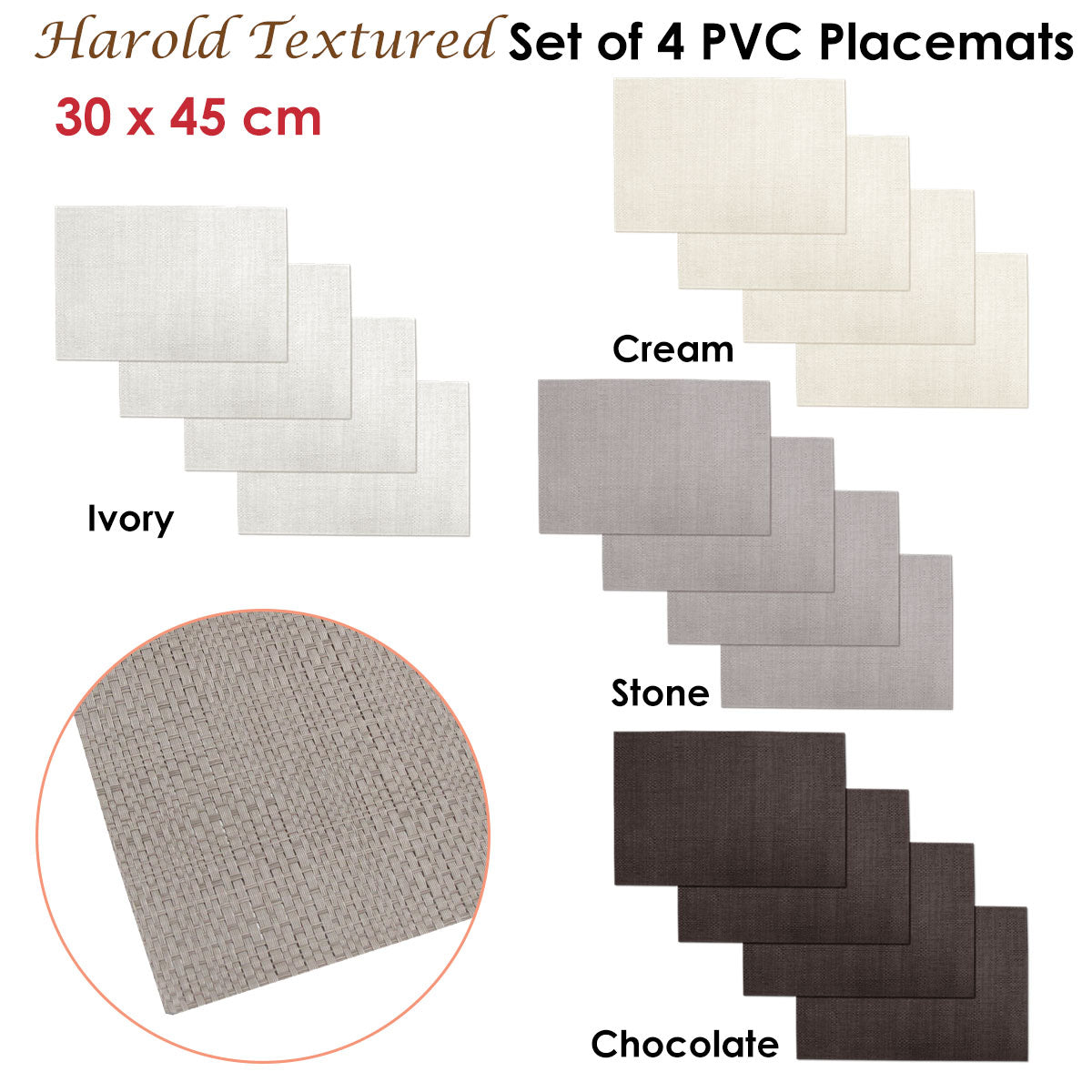 choice-set-of-4-pvc-table-placemats-harold-ivory www.mallsonline.com.au