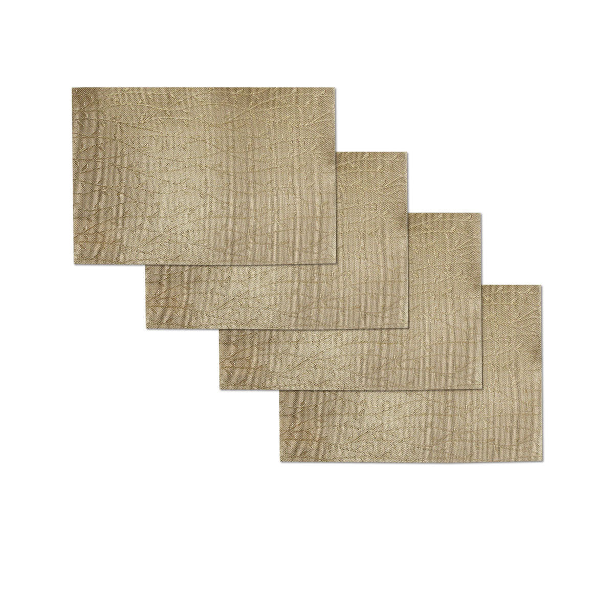 choice-set-of-4-pvc-table-placemats-spring-buds-gold www.mallsonline.com.au