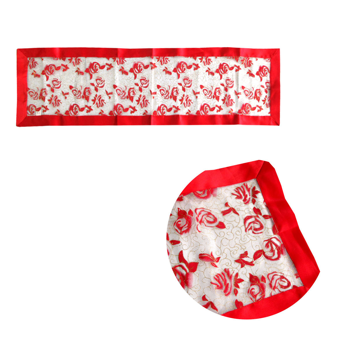 red-rosie-sheer-organza-glitter-table-runner-40-x-138-cm-red www.mallsonline.com.au