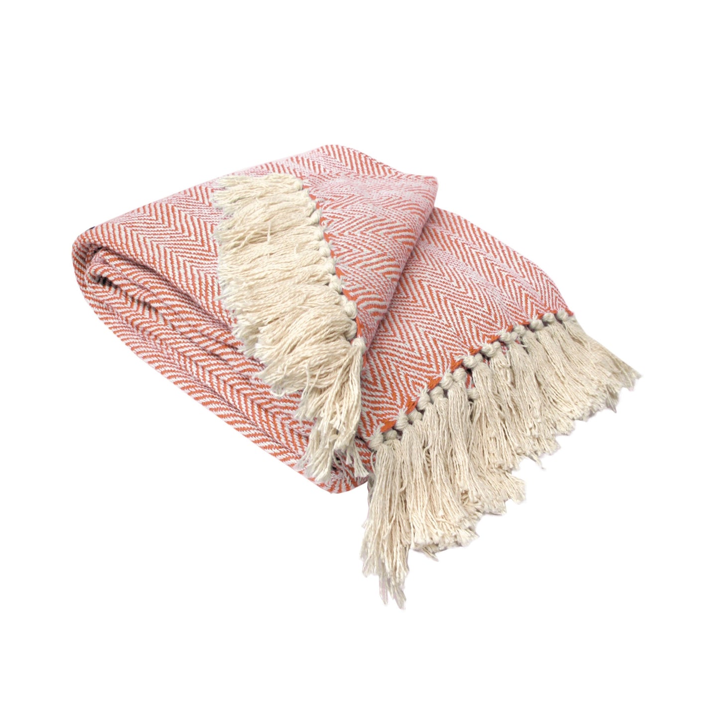 herringbone-extra-large-throw-rug-orange www.mallsonline.com.au