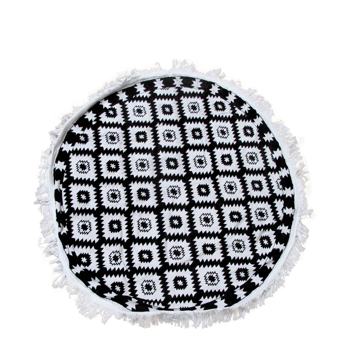 aztec-100-cotton-round-beach-towel www.mallsonline.com.au