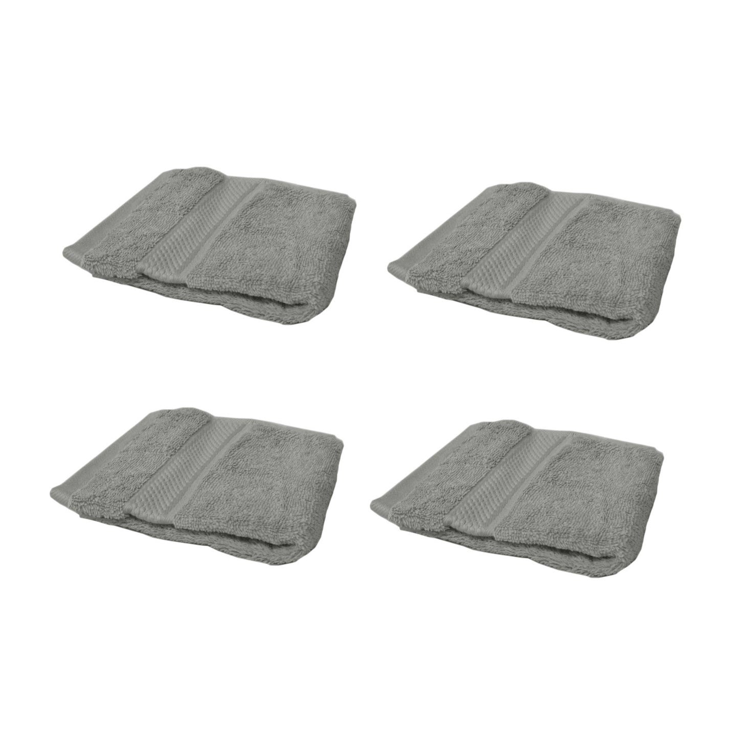 set-of-4-100-cotton-face-washers-perfect-touch-charcoal at www.mallsonline.com.au