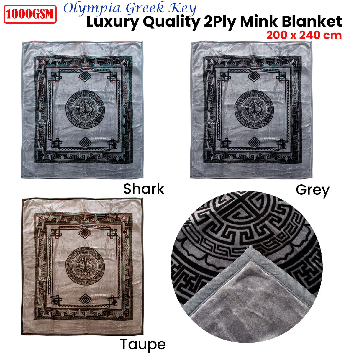 1000gsm-olympia-greek-key-luxury-quality-2-ply-mink-blanket-queen-taupe www.mallsonline.com.au