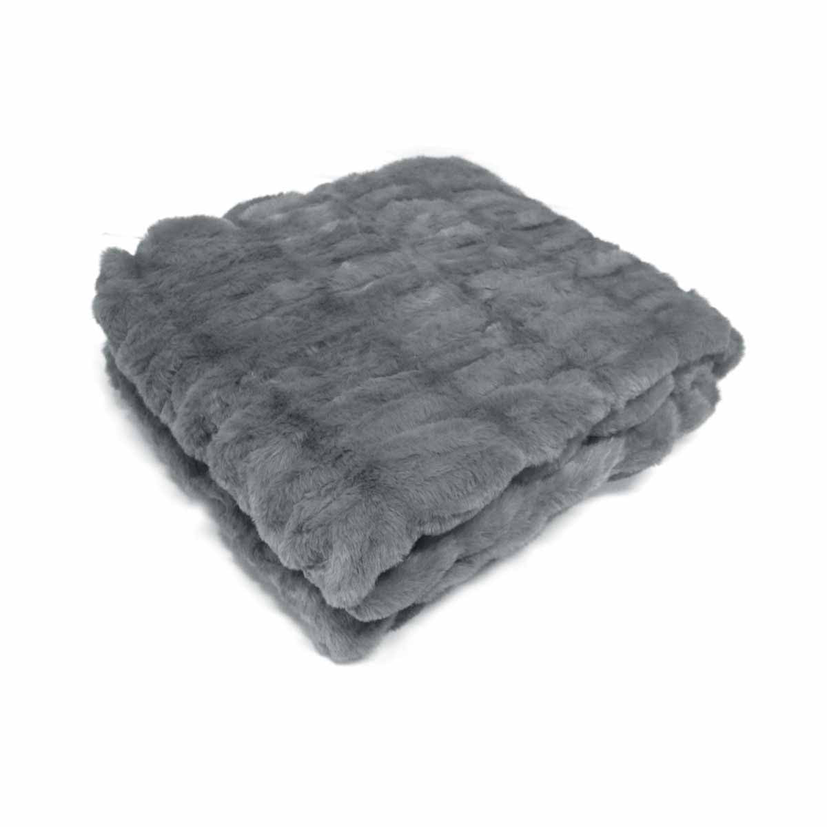 harper-soft-ruched-pattern-faux-fur-throw-rug-127-x-152-cm-grey www.mallsonline.com.au