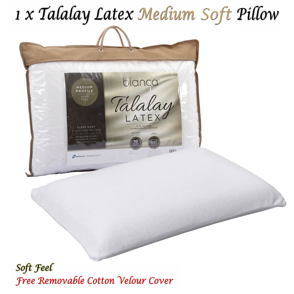 bianca-talalay-latex-soft-profile-pillow www.mallsonline.com.au