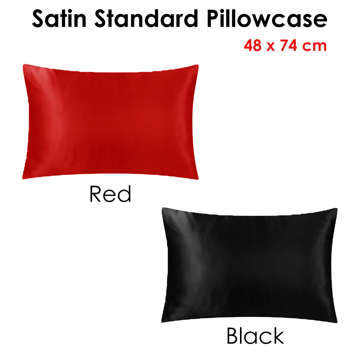 satin-standard-pillowcase-black www.mallsonline.com.au