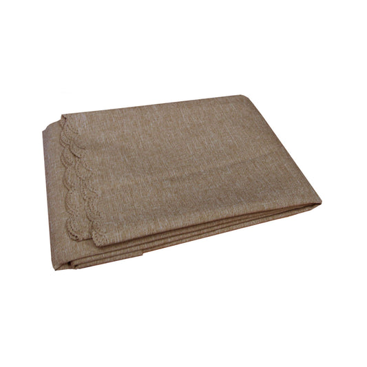 waylon-damask-permanent-press-polyester-tablecloth-135-x-180cm-brown www.mallsonline.com.au