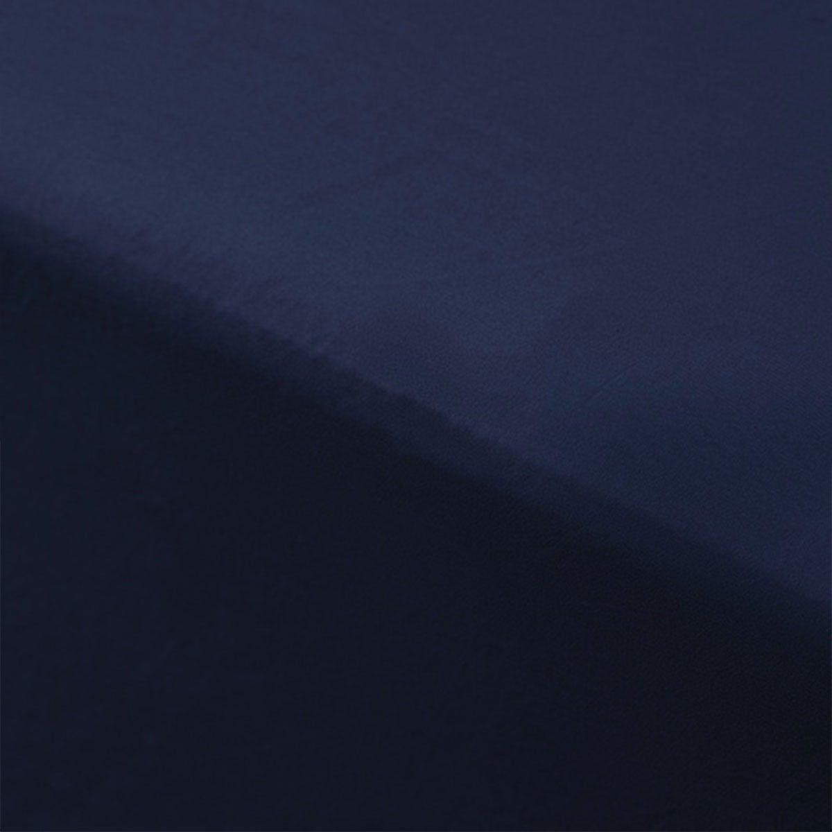 Accessorize 400TC Navy Bamboo Cotton Fitted Sheet 40cm Wall King