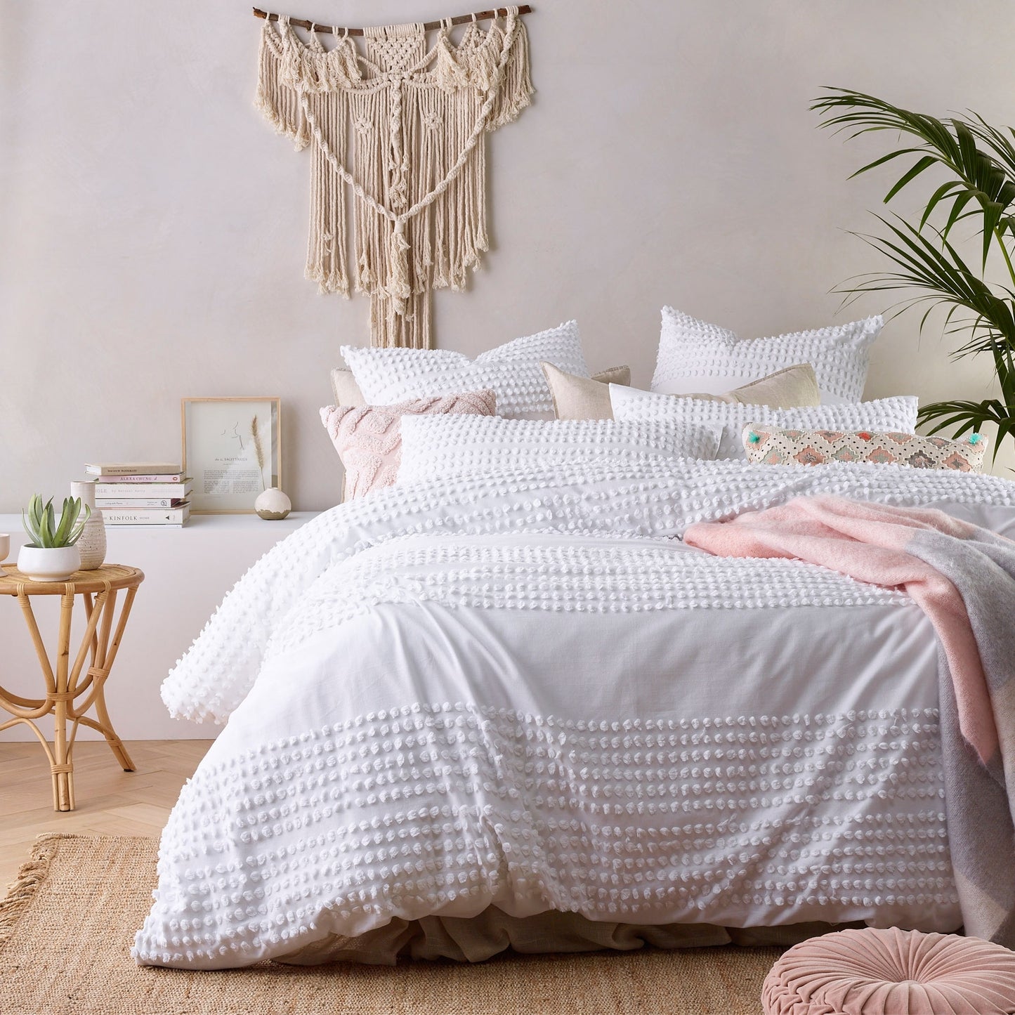 vintage-design-homewares-betty-white-quilt-cover-set-king www.mallsonline.com.au
