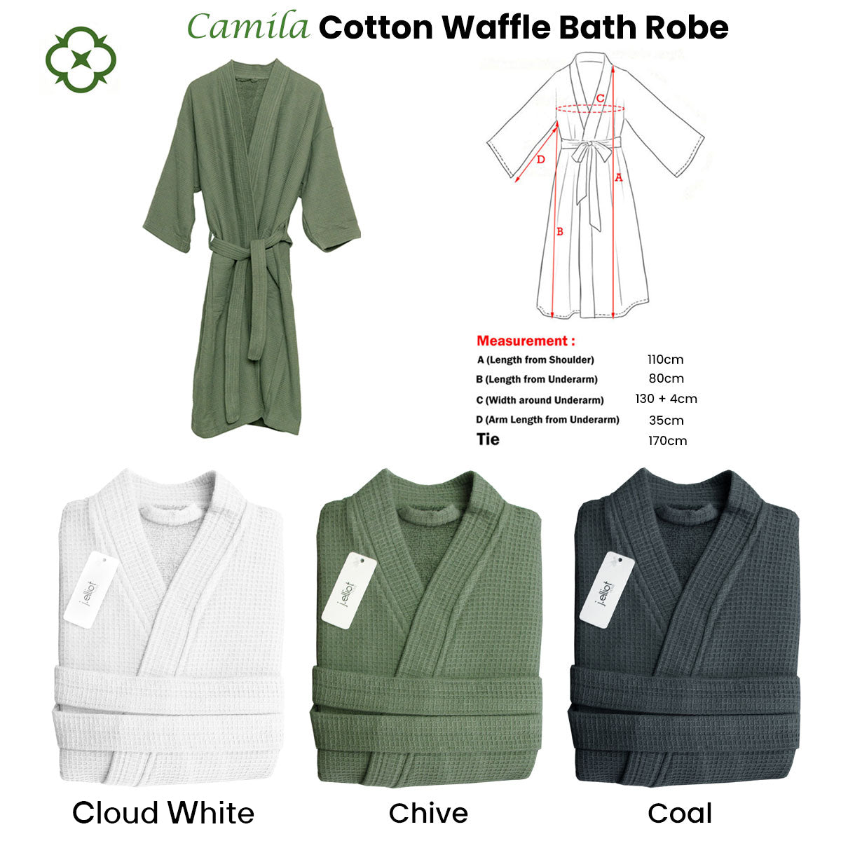j-elliot-home-camila-cotton-waffle-bath-robe-cloud at www.mallsonline.com.au