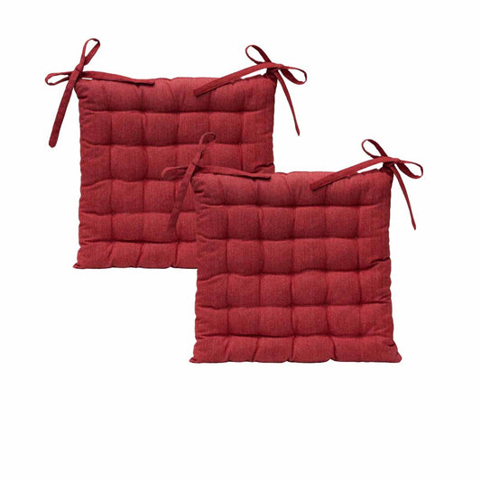 j-elliot-home-set-of-2-outdoor-100-cotton-chair-pads-40-x-40-cm-solid-red www.mallsonline.com.au
