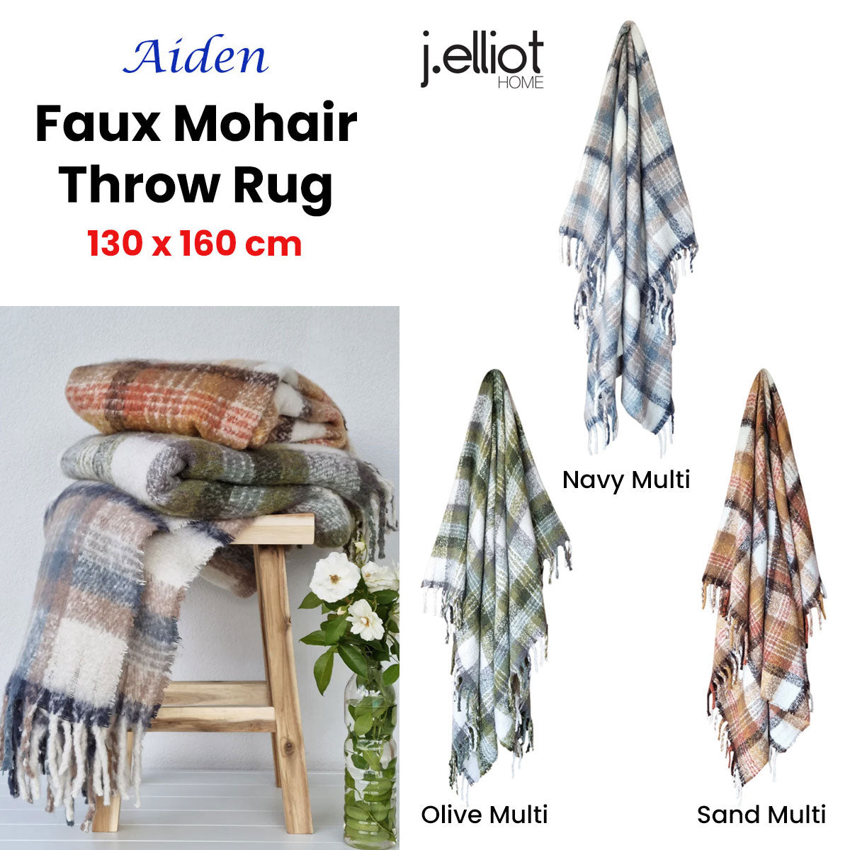 j-elliot-home-aiden-olive-multi-faux-mohair-throw-rug-with-fringe-130-x-160cm www.mallsonline.com.au