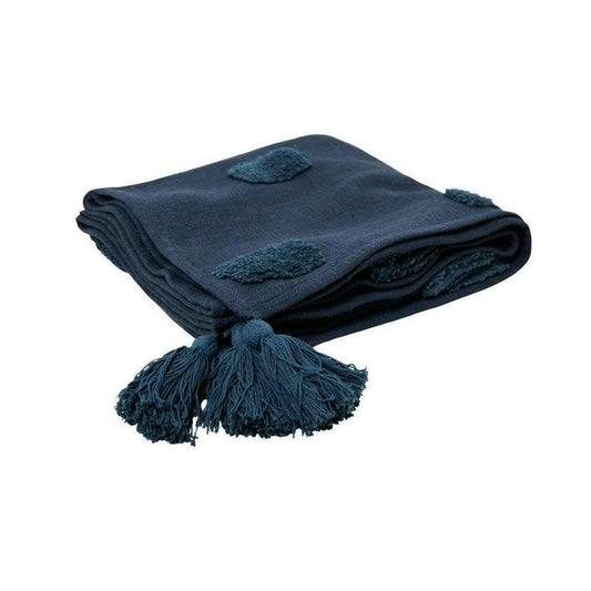 j-elliot-home-quinn-100-cotton-textured-throw-130-x-160-cm-indigo-majolica www.mallsonline.com.au