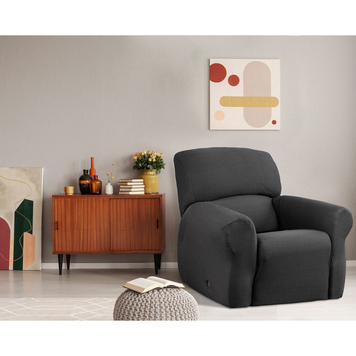 elan-cambridge-extra-stretch-couch-cover-steel-one-seater-recliner-steel www.mallsonline.com.au