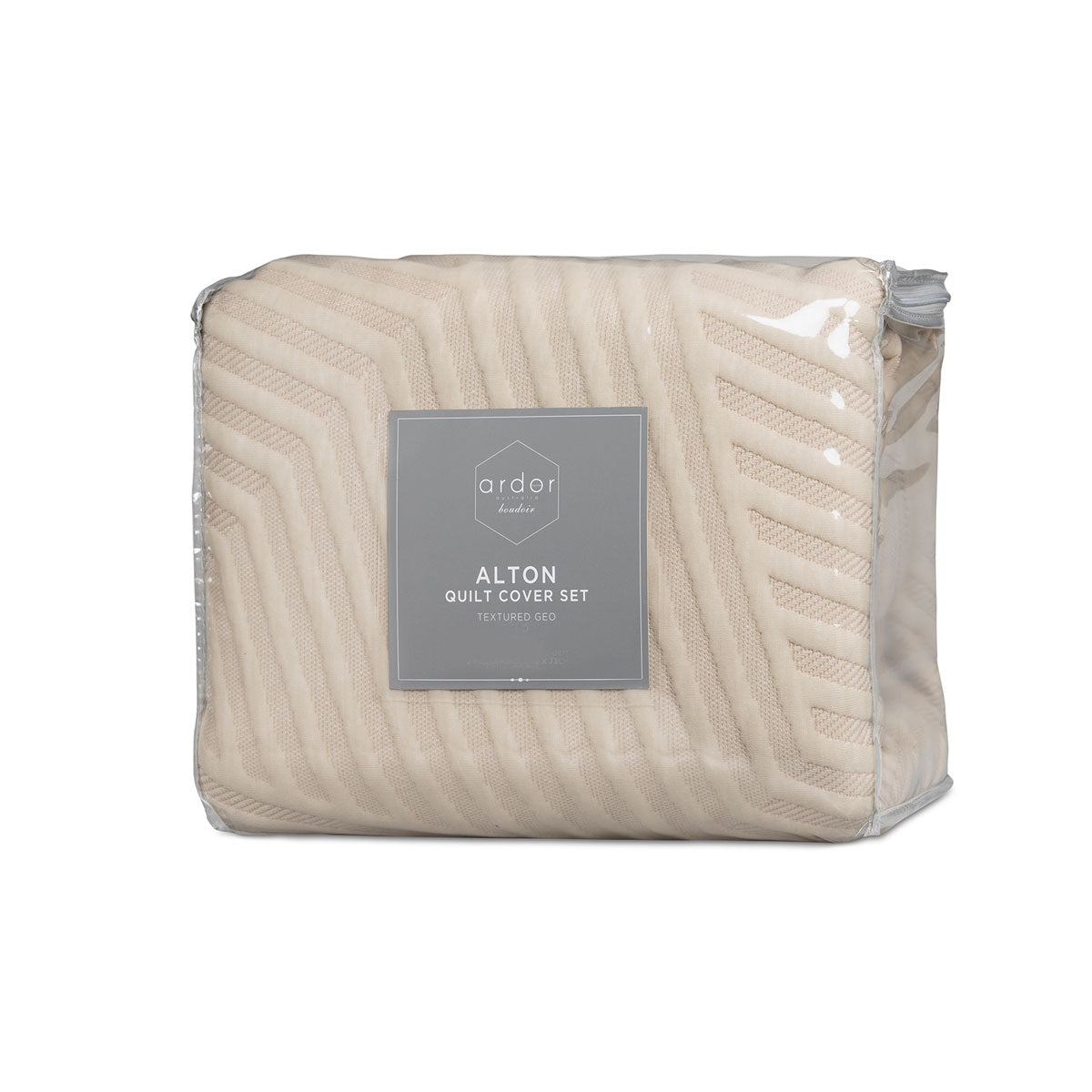 ardor-alton-linen-jacquard-embossed-texture-geo-quilt-cover-set-queen www.mallsonline.com.au