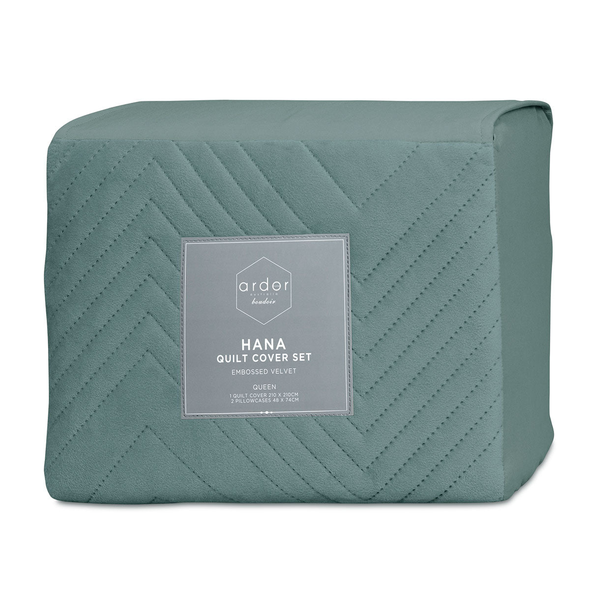 ardor-hana-stormy-sea-embossed-velvet-quilt-cover-set-king www.mallsonline.com.au