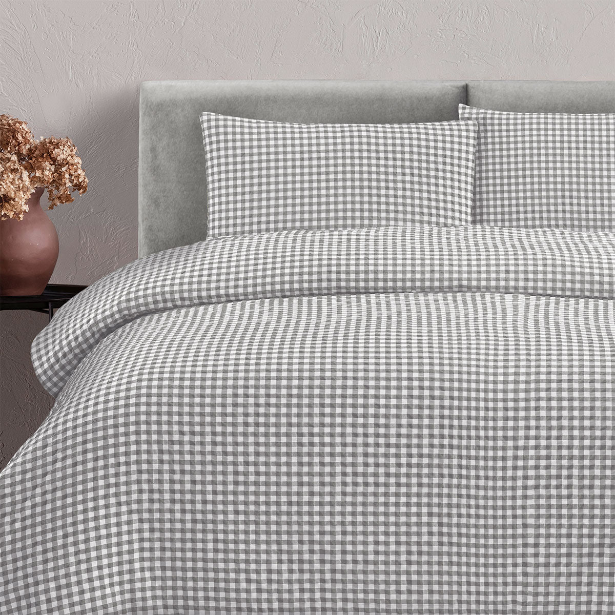 ardor-rowe-grey-textured-seersucker-quilt-cover-set-king www.mallsonline.com.au