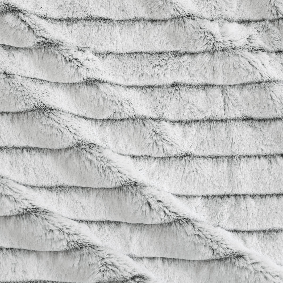 ardor-striped-faux-fur-grey-super-soft-quilt-cover-set-queen www.mallsonline.com.au
