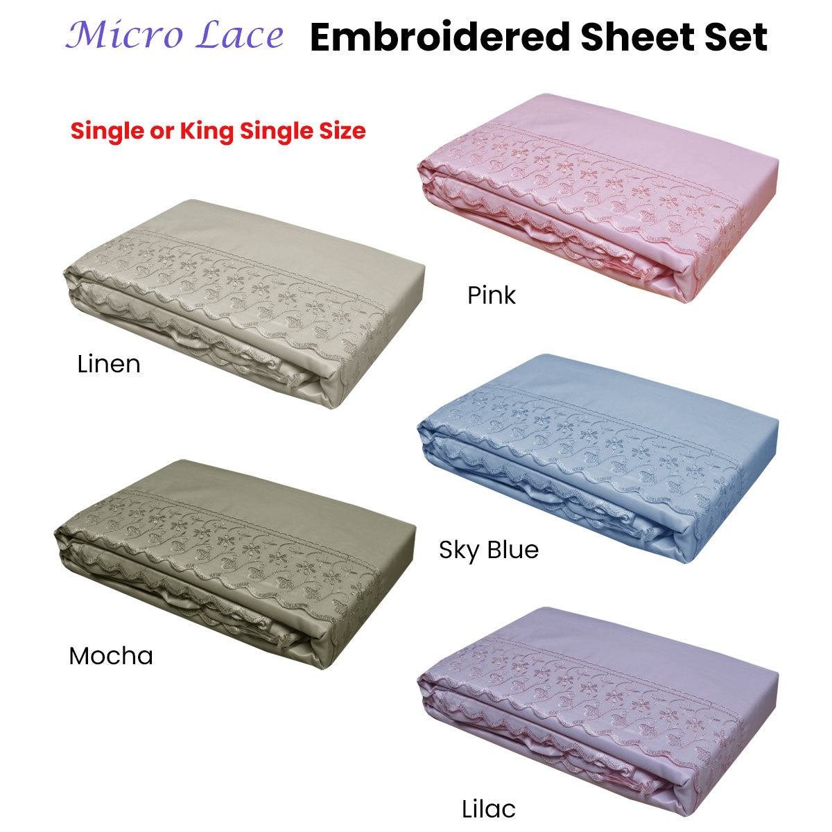 essentially-home-living-machine-lace-embroidered-sheet-set-single-mocha www.mallsonline.com.au