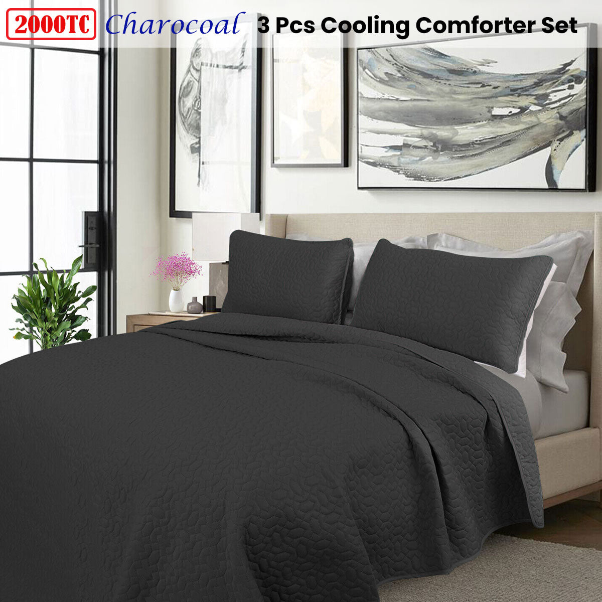 shangri-la-2000tc-charcoal-cooling-embroidered-3-pcs-comforter-set-king www.mallsonline.com.au