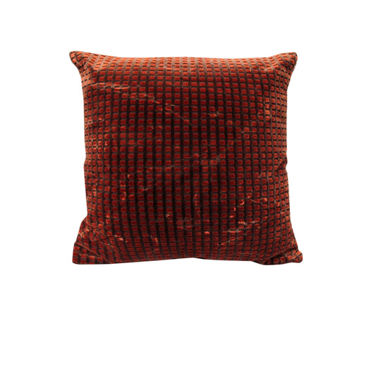 rapee-pixel-texture-cushion-cover-orange-43-x-43-cm www.mallsonline.com.au