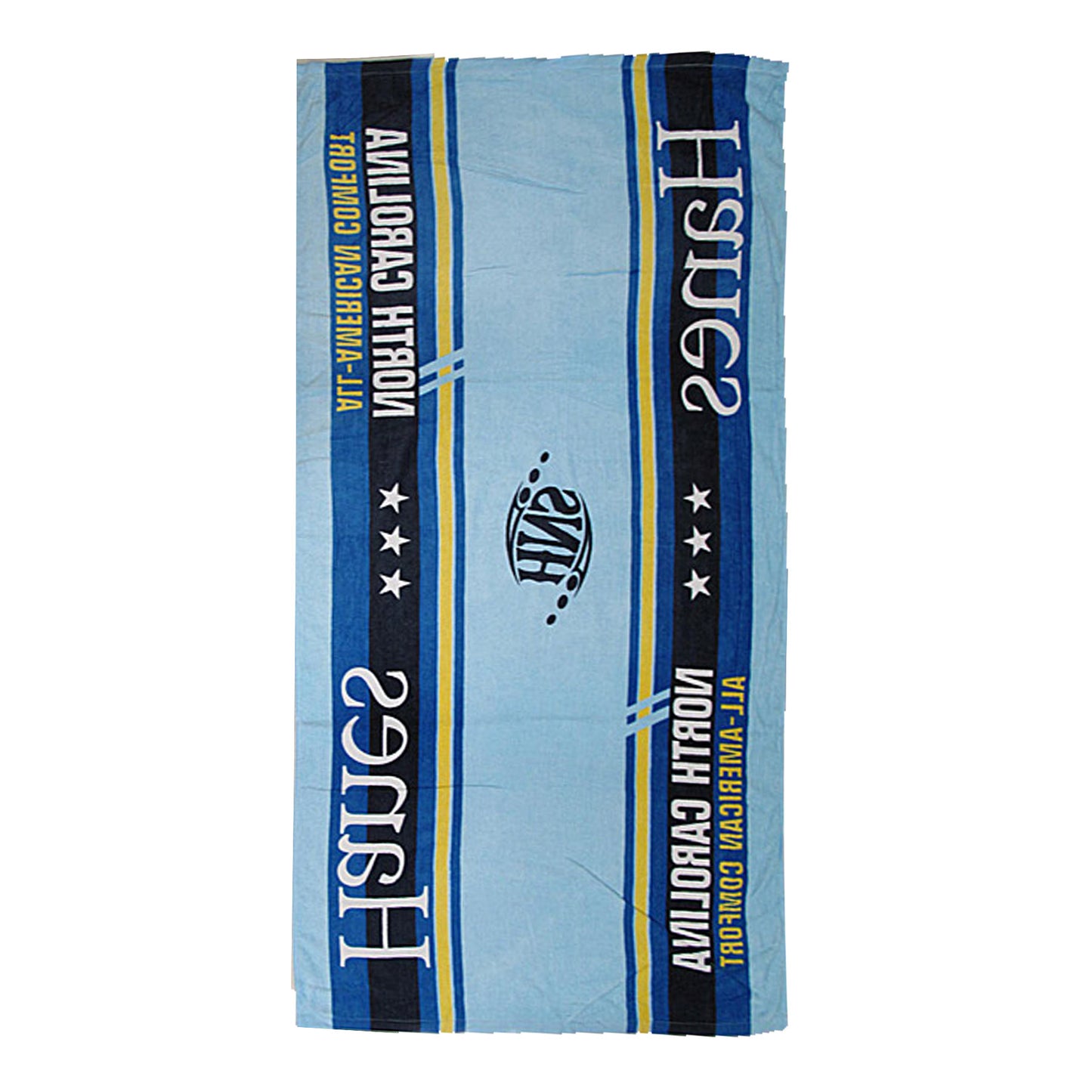 100-cotton-velour-beach-towel-hanes-blue www.mallsonline.com.au