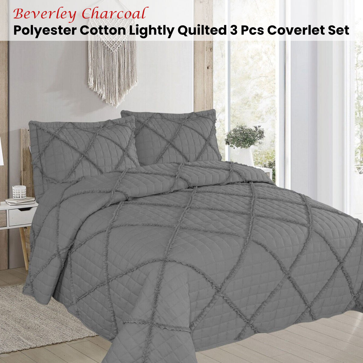 beverley-charcoal-3-pce-lightly-quilted-polyester-cotton-coverlet-set-queen www.mallsonline.com.au