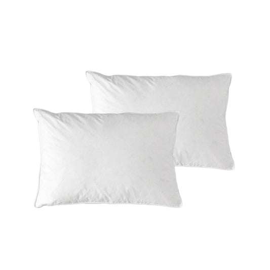 at-home-homewares-pack-of-2-standard-machine-washable-feather-pillows-45-x-70-13-cm www.mallsonline.com.au