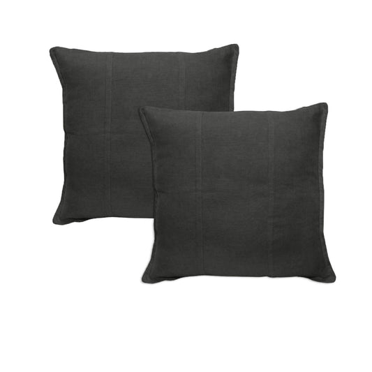 pair-of-pure-linen-european-pillowcases-charcoal www.mallsonline.com.au