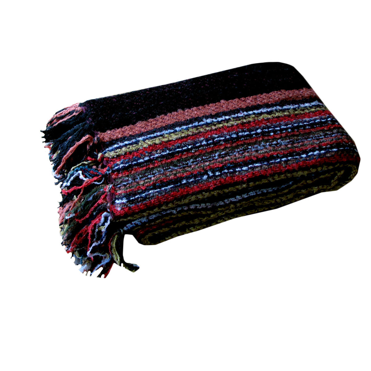 liam-acrylic-knitted-throw-rug-with-fringe-no7 www.mallsonline.com.au