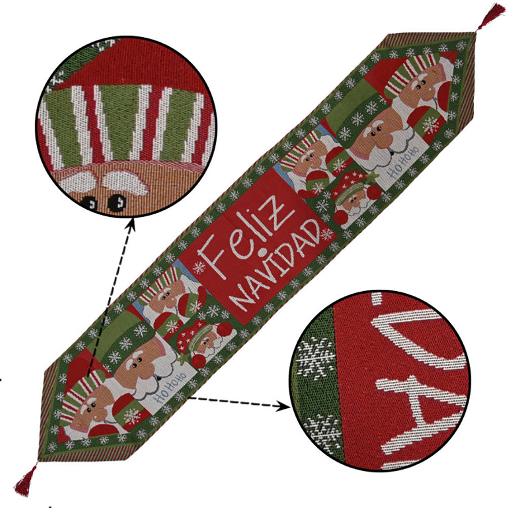 christmas-table-runner-thickened-knitted-dining-tablecloth-xmas-party-decorelk www.mallsonline.com.au