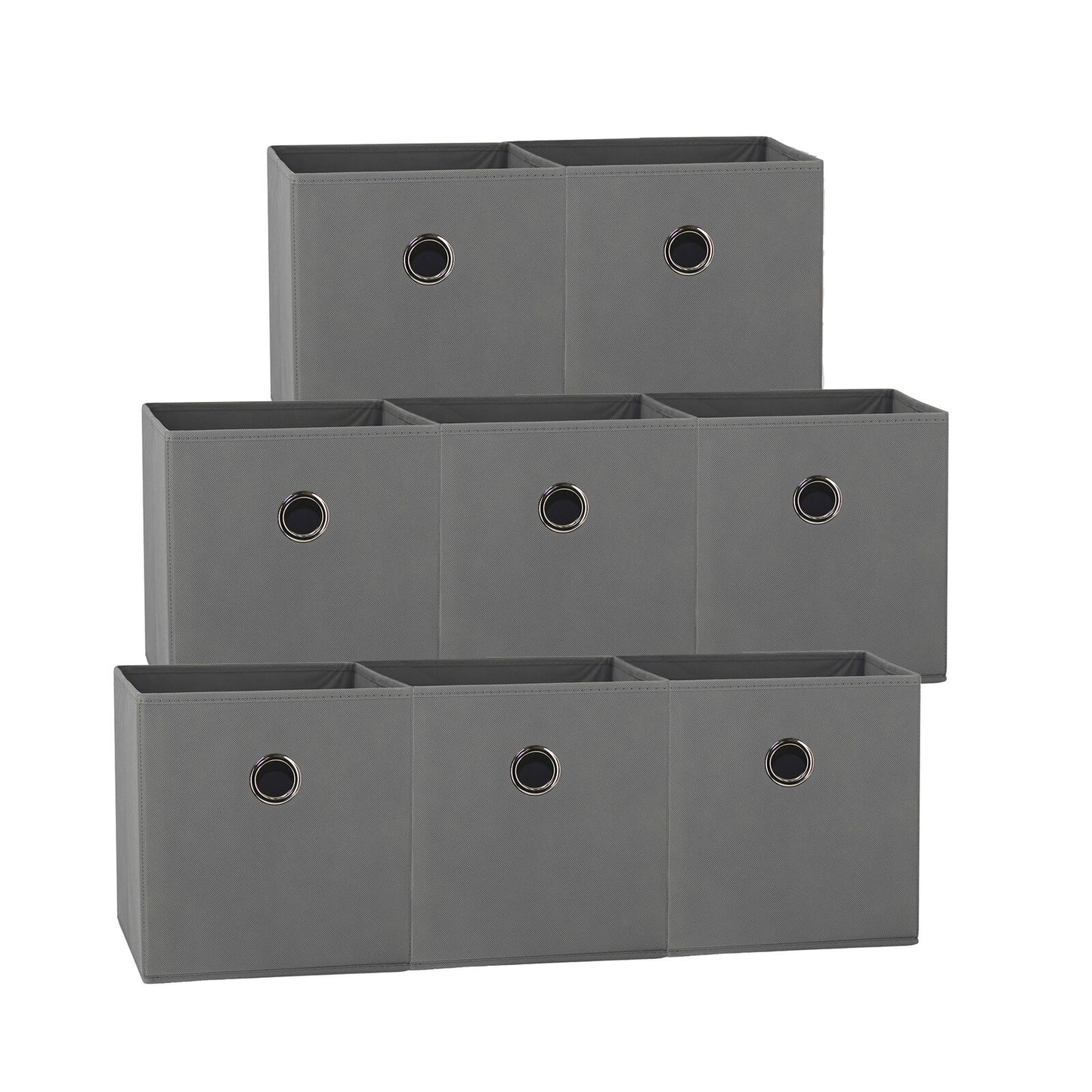 sorti-27x28x27-cm-grey-8-pack-foldable-storage-cubes-fabric-bookcase-organizers-for-toys-and-more www.mallsonline.com.au
