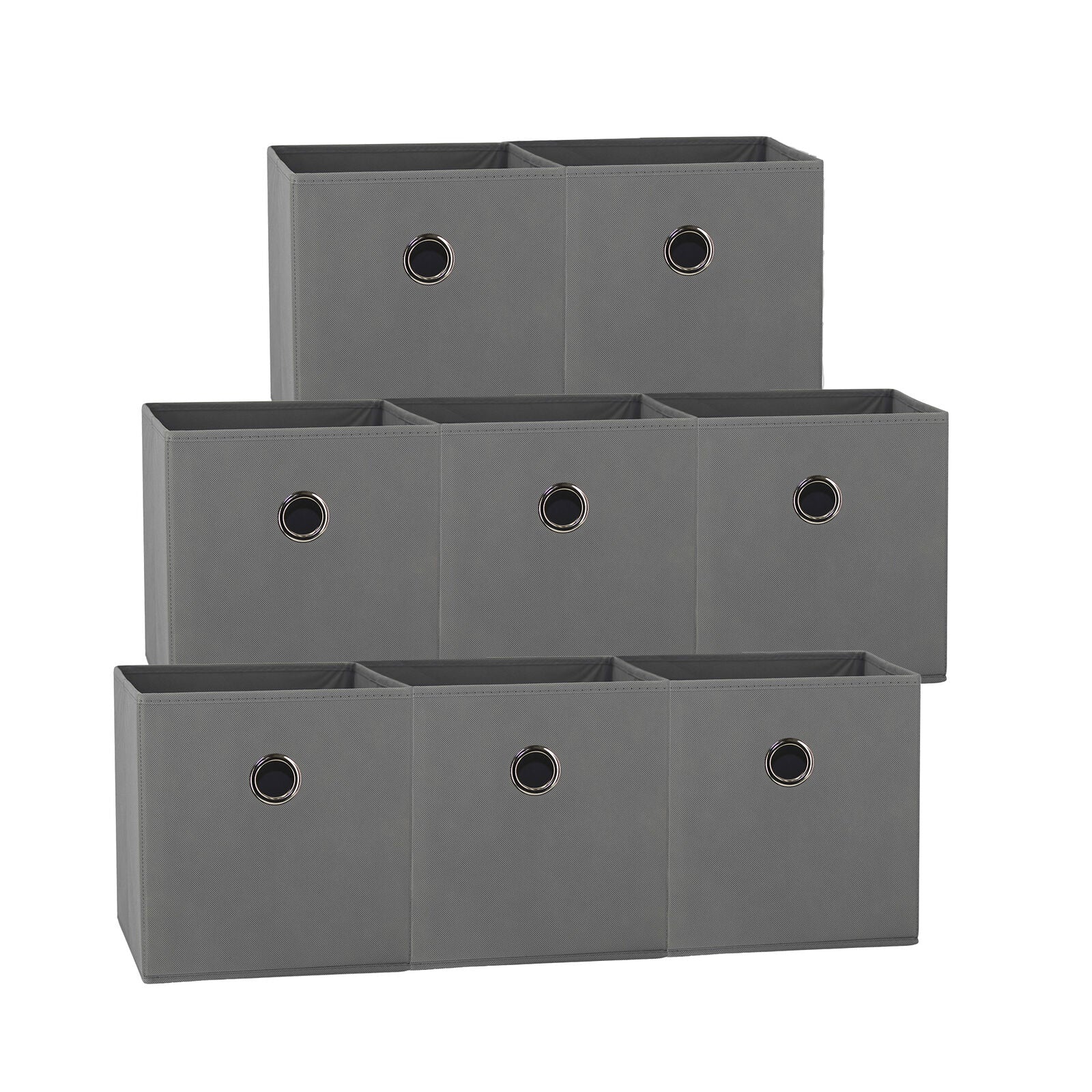 sorti-27x28x27-cm-grey-8-pack-foldable-storage-cubes-fabric-bookcase-organizers-for-toys-and-more www.mallsonline.com.au
