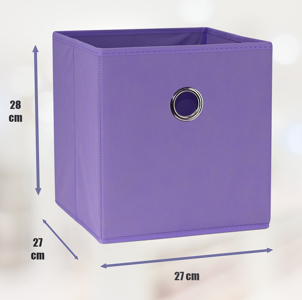 sorti-27x28x27-cm-light-purple-8-pack-foldable-storage-cubes-fabric-bookcase-organizers-for-toys-and-more www.mallsonline.com.au